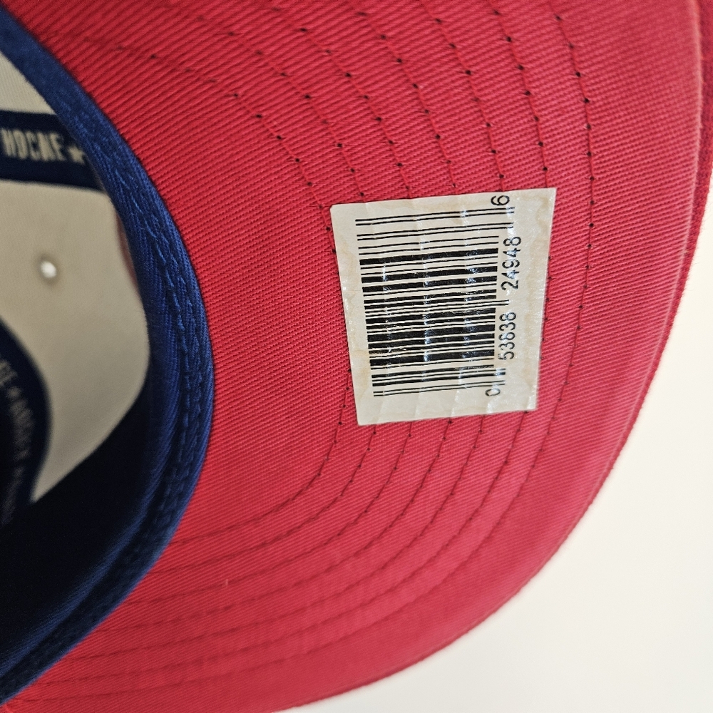 Aurhentic Vintage NHL Kansas City Scouts Hat White Mesh Adjustable Snapback NWOT - Picture 5 of 6